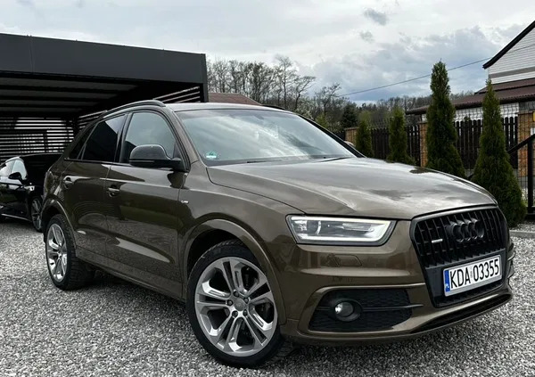 samochody osobowe Audi Q3 cena 82900 przebieg: 184000, rok produkcji 2014 z Połaniec